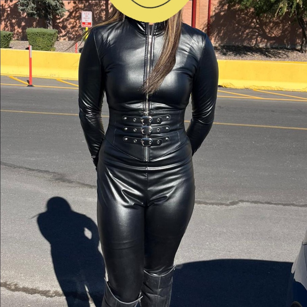 Home made catwoman costume